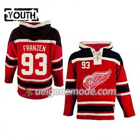 Kinder Eishockey Detroit Red Wings Johan Franzen 93 Rot Sawyer Hooded Sweatshirt
